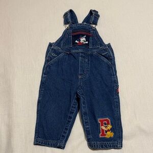 Vintage Disney baby overalls